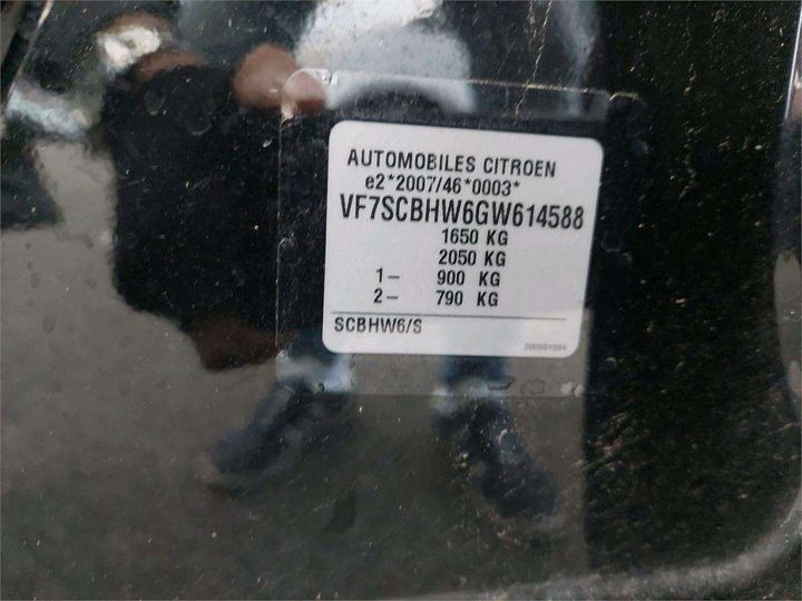 Photo 8 VIN: VF7SCBHW6GW614588 - CITROEN C3 