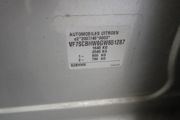 Photo 8 VIN: VF7SCBHW6GW651287 - CITROEN C3 