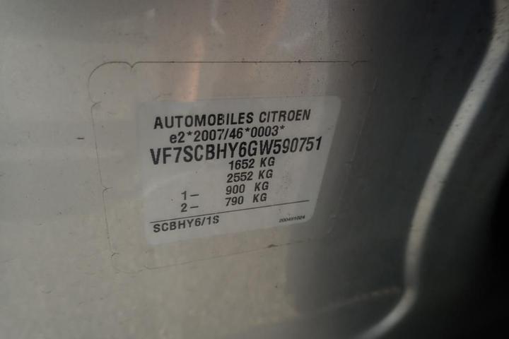 Photo 12 VIN: VF7SCBHY6GW590751 - CITROEN C3 5P 