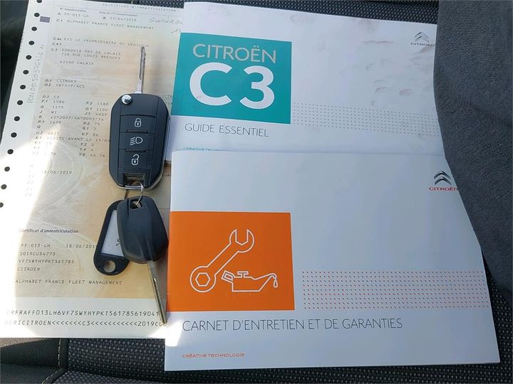 Photo 9 VIN: VF7SWYHYPKT561785 - CITROEN C3 SOCIETE 