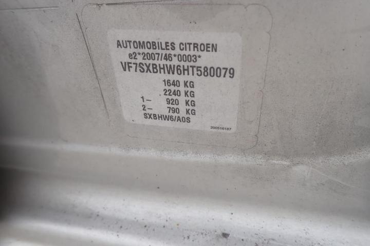 Photo 10 VIN: VF7SXBHW6HT580079 - CITROEN C3 5P 