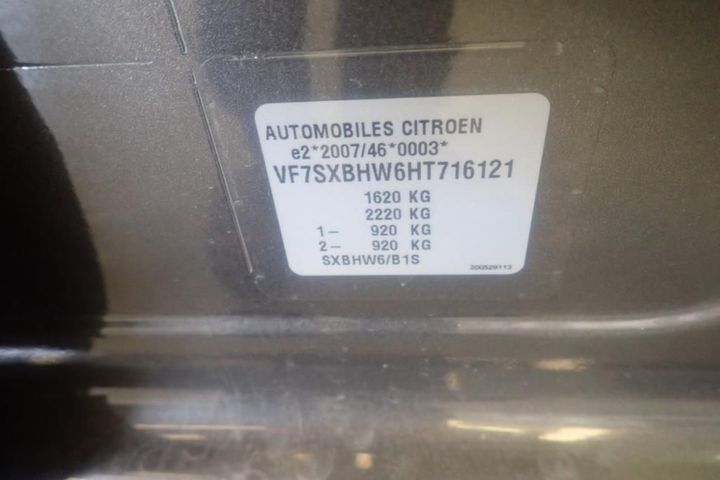 Photo 7 VIN: VF7SXBHW6HT716121 - CITROEN C3 5P 