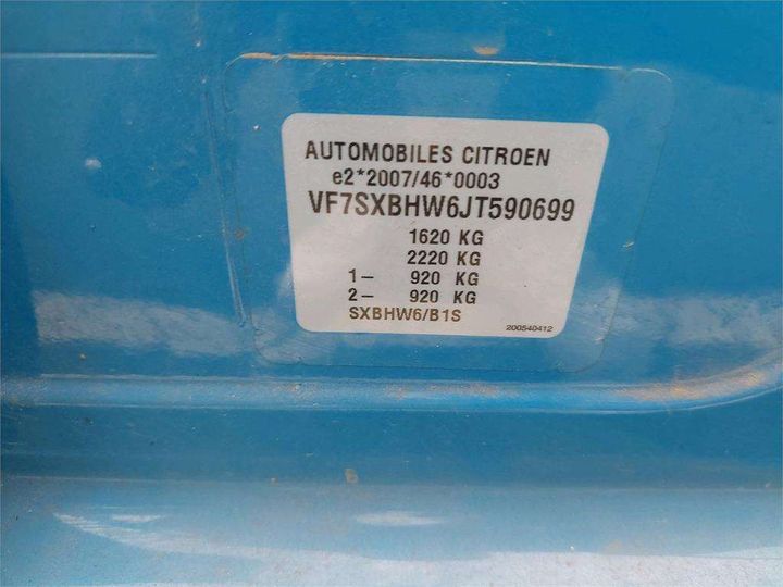 Photo 8 VIN: VF7SXBHW6JT590699 - CITROEN C3 