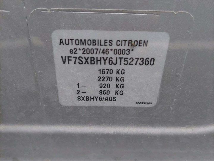 Photo 8 VIN: VF7SXBHY6JT527360 - CITROEN C3 