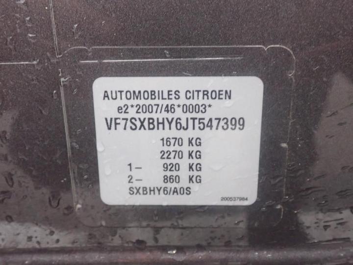 Photo 7 VIN: VF7SXBHY6JT547399 - CITROEN C3 5P 