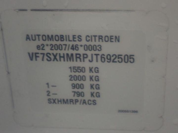 Photo 29 VIN: VF7SXHMRPJT692505 - CITROEN C3 