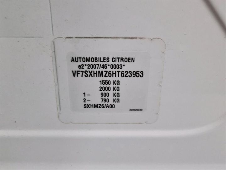 Photo 8 VIN: VF7SXHMZ6HT623953 - CITROEN C3 