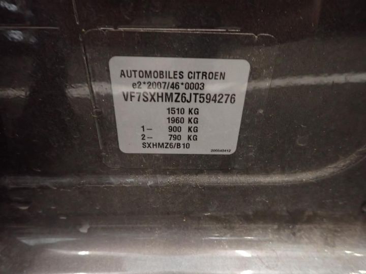 Photo 7 VIN: VF7SXHMZ6JT594276 - CITROEN C3 5P 