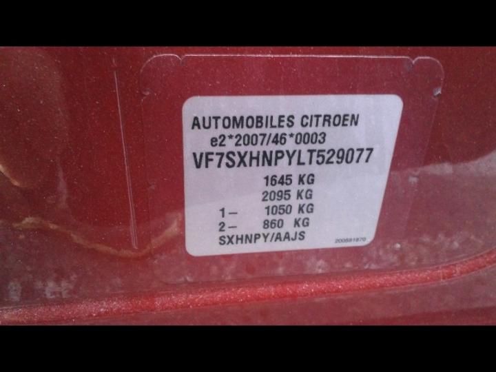 Photo 8 VIN: VF7SXHNPYLT529077 - CITROEN C3 