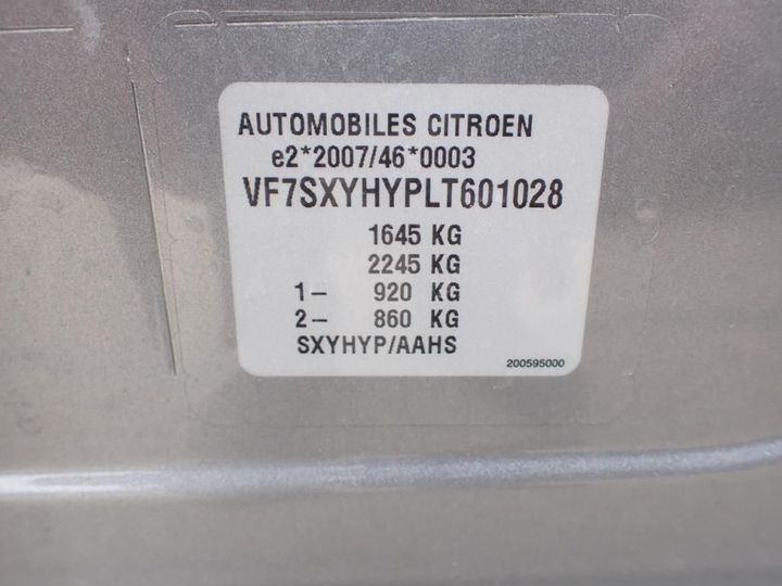 Photo 13 VIN: VF7SXYHYPLT601028 - CITROEN C3 