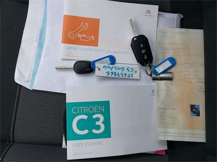 Photo 6 VIN: VF7SXYHYSJT657861 - CITROEN C3 