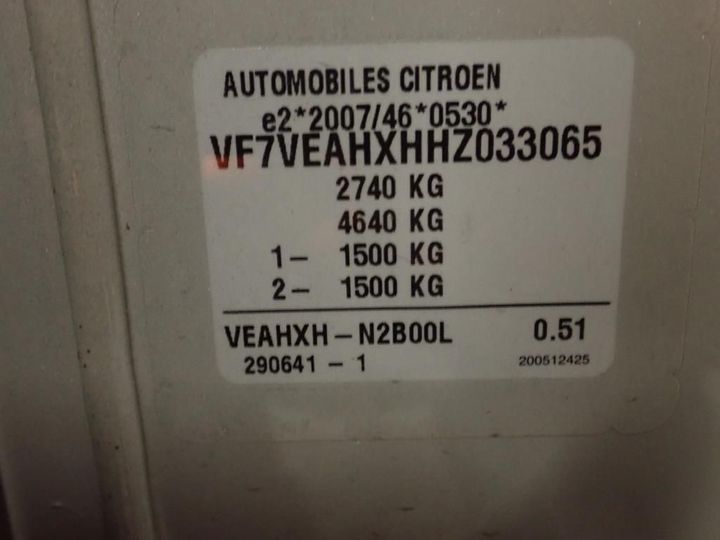 Photo 11 VIN: VF7VEAHXHHZ033065 - CITROEN SPACETOURER 