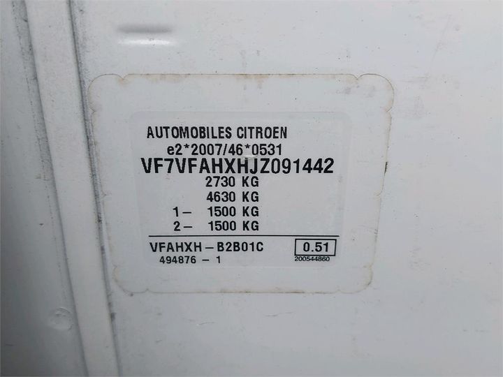 Photo 8 VIN: VF7VFAHXHJZ091442 - CITROEN JUMPY 