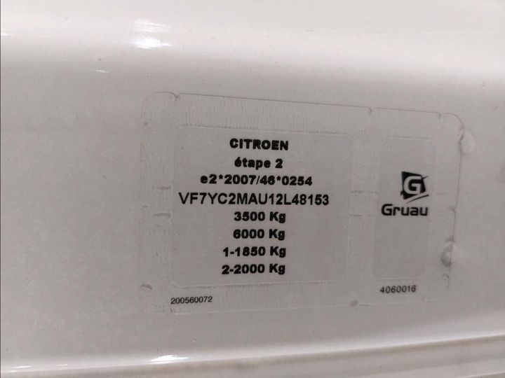 Photo 17 VIN: VF7YC2MAU12L48153 - CITROEN JUMPER 