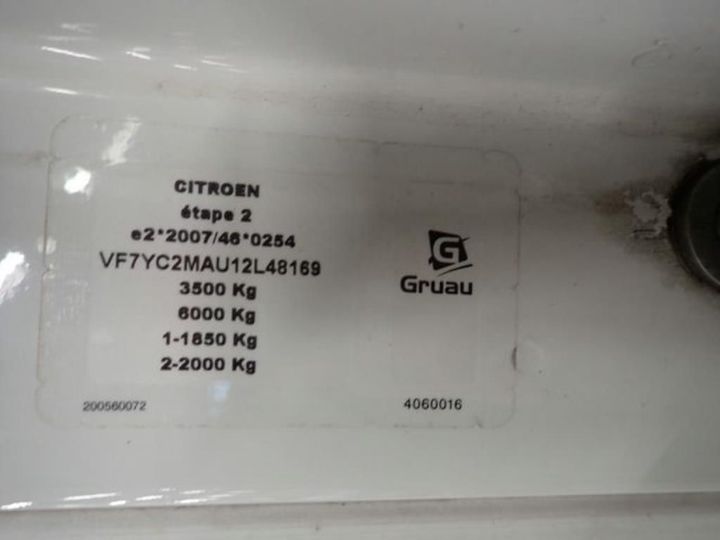 Photo 14 VIN: VF7YC2MAU12L48169 - CITROEN JUMPER 