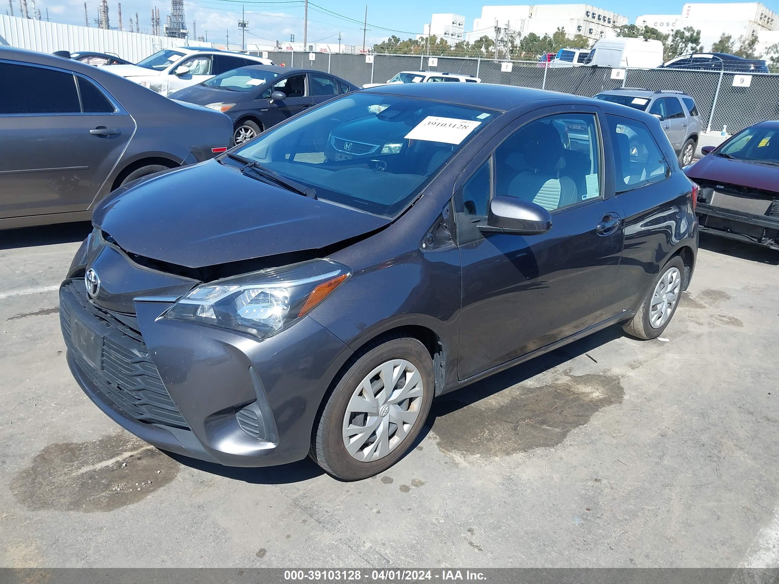 Photo 1 VIN: VNKJTUD31JA093010 - TOYOTA YARIS 