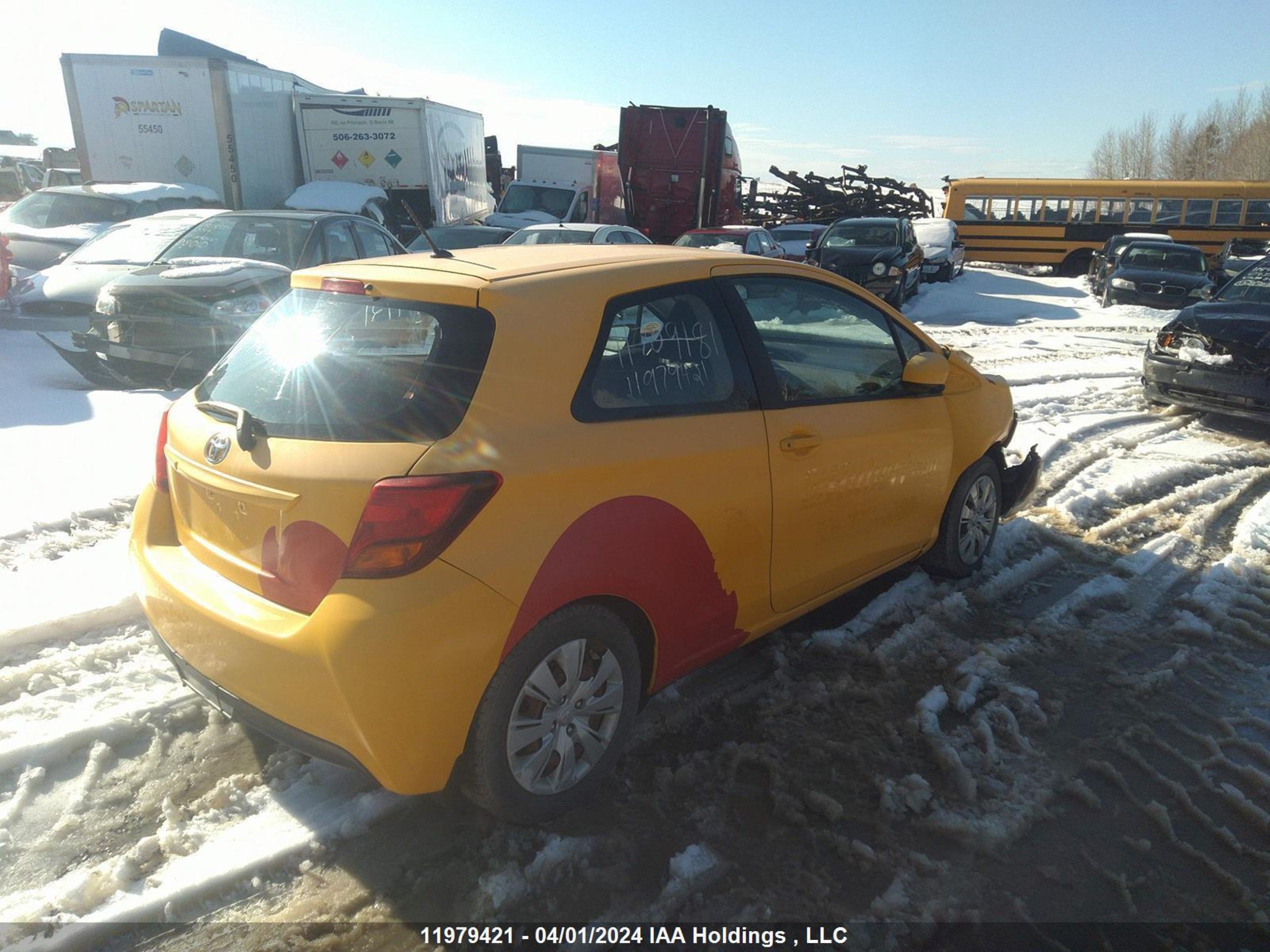 Photo 3 VIN: VNKJTUD34GA057756 - TOYOTA YARIS 