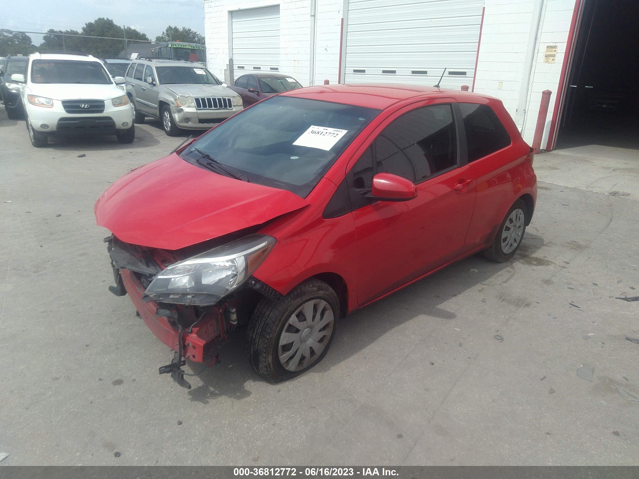 Photo 1 VIN: VNKJTUD35GA069186 - TOYOTA YARIS 