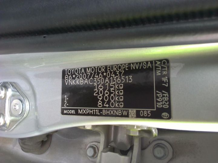 Photo 8 VIN: VNKKBAC350A136513 - TOYOTA YARIS 