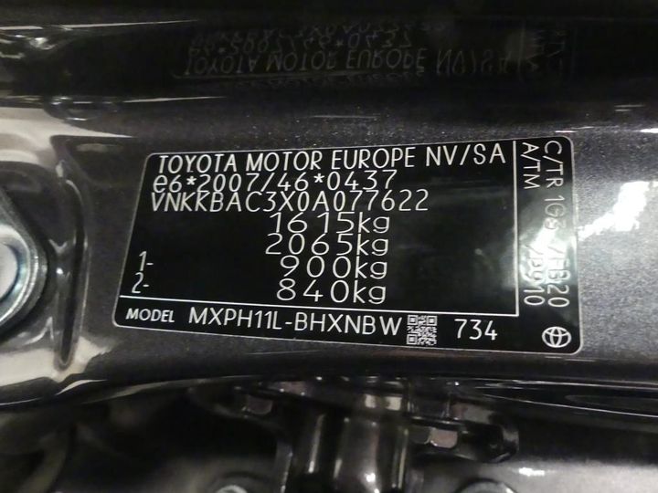 Photo 4 VIN: VNKKBAC3X0A077622 - TOYOTA YARIS 