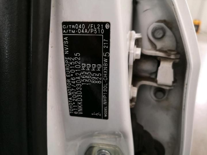 Photo 6 VIN: VNKKD3D330A210225 - TOYOTA YARIS 