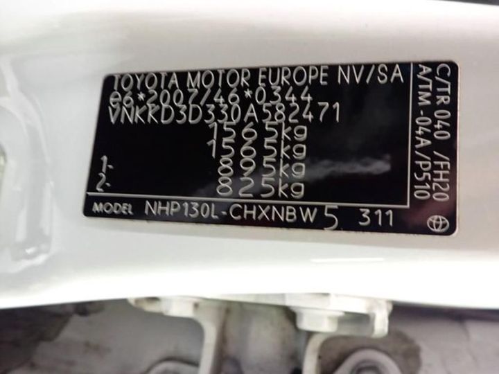 Photo 14 VIN: VNKKD3D330A582471 - TOYOTA YARIS 