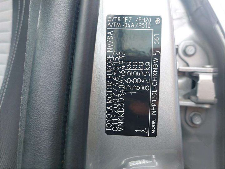 Photo 8 VIN: VNKKD3D340A464932 - TOYOTA YARIS 