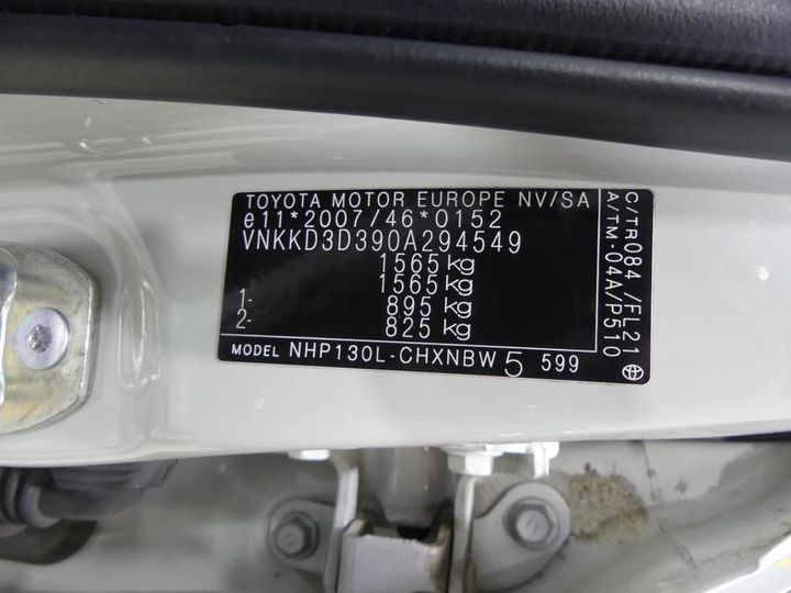 Photo 8 VIN: VNKKD3D390A294549 - TOYOTA YARIS - 2014 