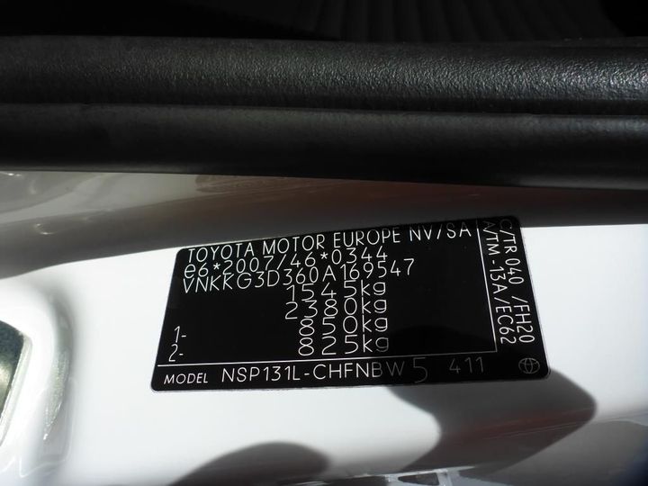 Photo 14 VIN: VNKKG3D360A169547 - TOYOTA YARIS 