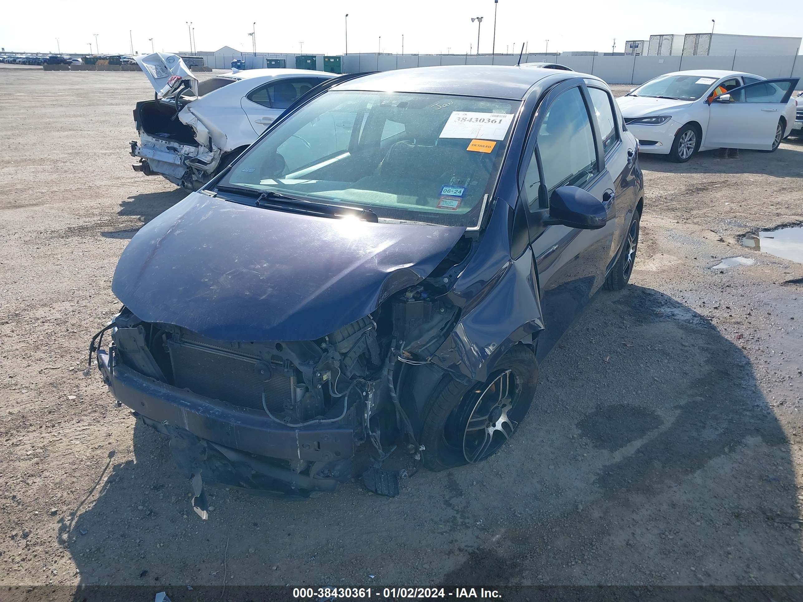 Photo 1 VIN: VNKKTUD30EA006451 - TOYOTA YARIS 