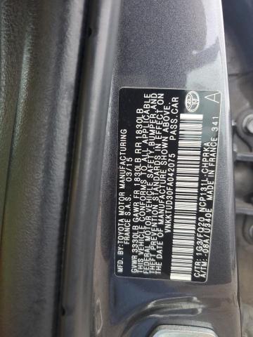 Photo 11 VIN: VNKKTUD30FA042075 - TOYOTA YARIS 