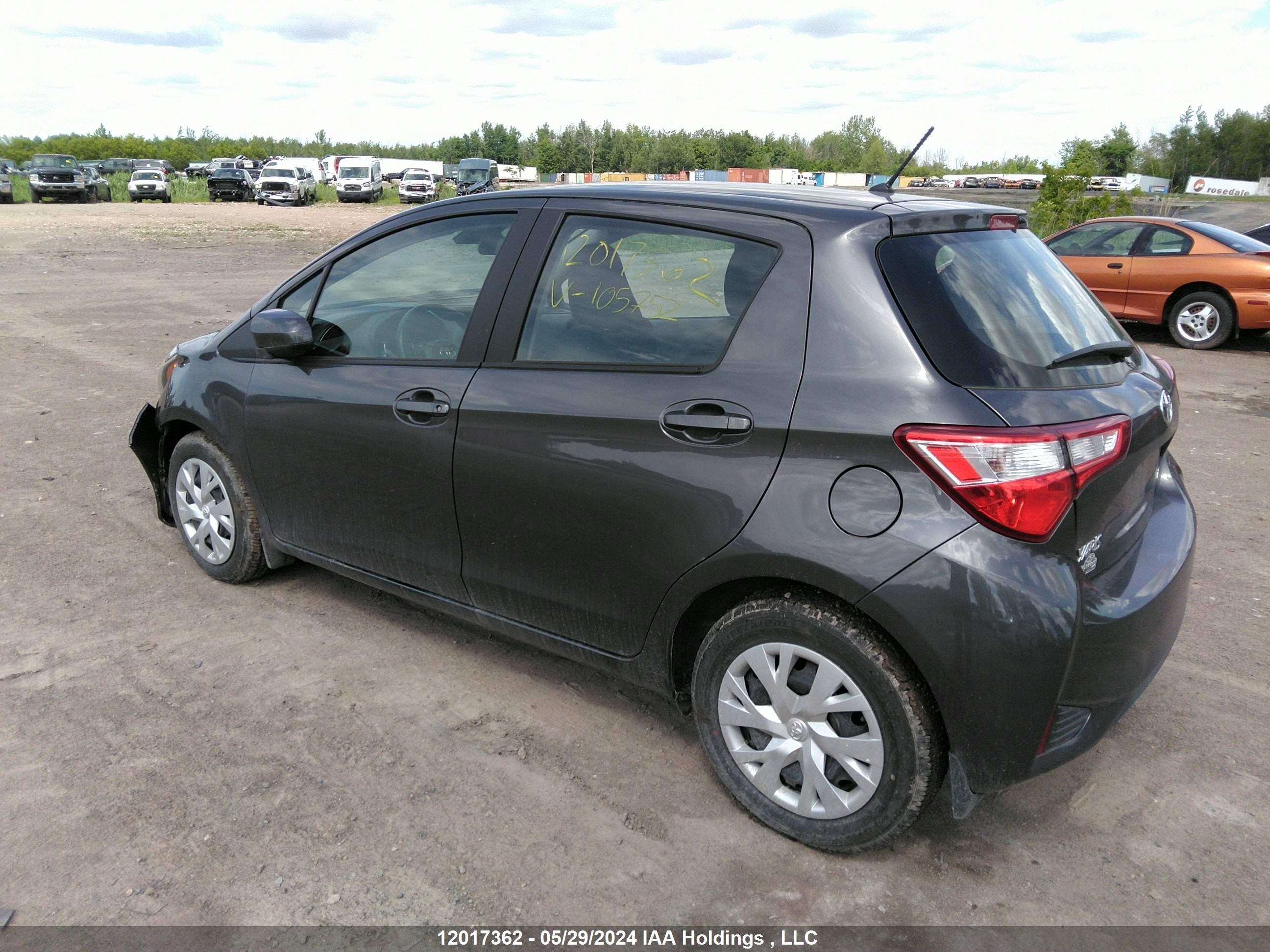 Photo 2 VIN: VNKKTUD30KA105752 - TOYOTA YARIS 