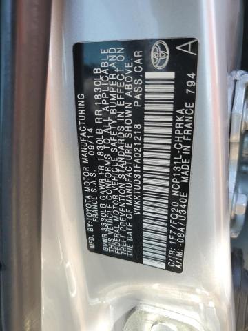 Photo 11 VIN: VNKKTUD31FA021218 - TOYOTA YARIS 