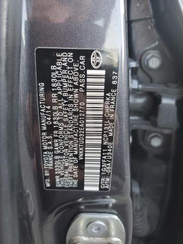 Photo 11 VIN: VNKKTUD32EA012770 - TOYOTA YARIS 