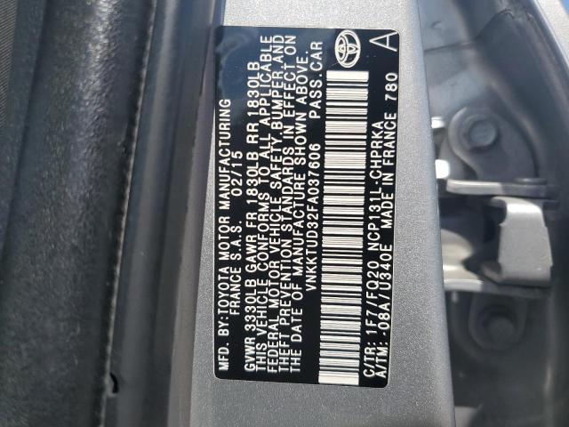 Photo 11 VIN: VNKKTUD32FA037606 - TOYOTA YARIS 