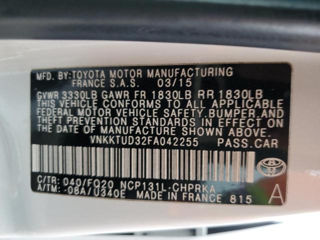 Photo 11 VIN: VNKKTUD32FA042255 - TOYOTA YARIS 