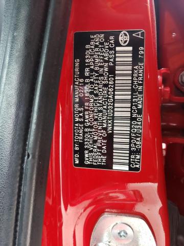 Photo 12 VIN: VNKKTUD32GA062801 - TOYOTA YARIS L 