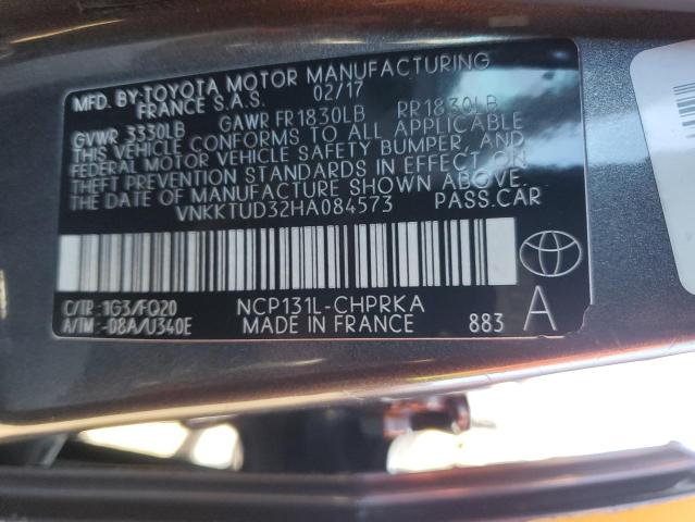 Photo 11 VIN: VNKKTUD32HA084573 - TOYOTA YARIS 