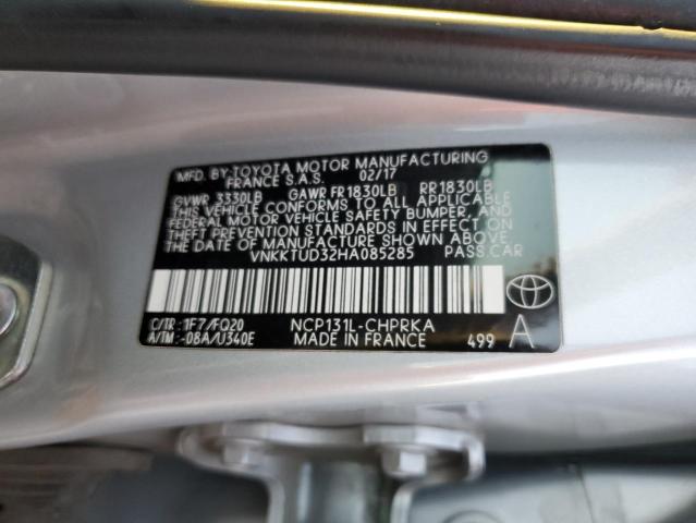 Photo 12 VIN: VNKKTUD32HA085285 - TOYOTA YARIS 