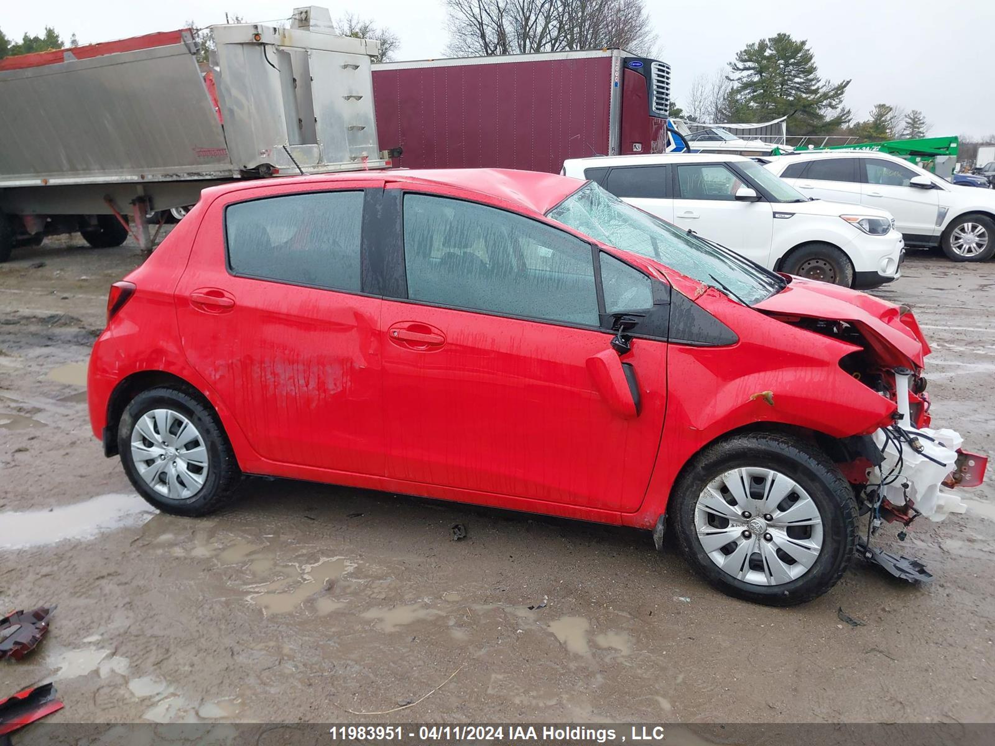 Photo 13 VIN: VNKKTUD33FA055497 - TOYOTA YARIS 