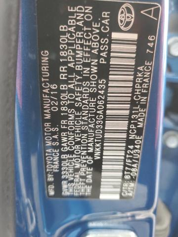 Photo 12 VIN: VNKKTUD33GA062435 - TOYOTA YARIS 