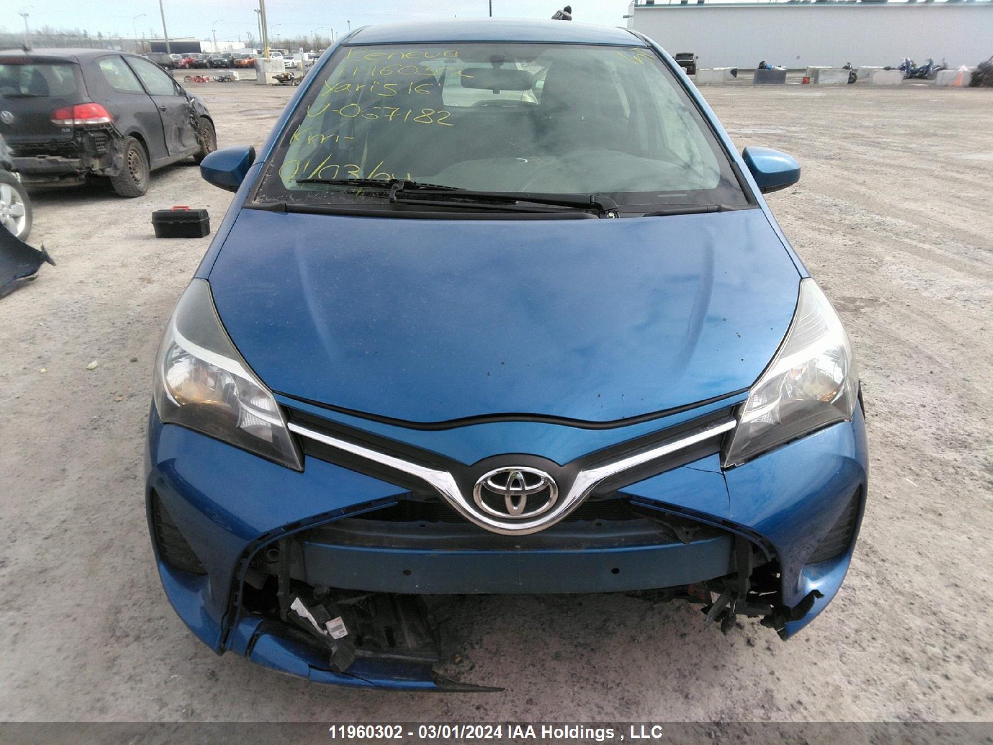 Photo 12 VIN: VNKKTUD33GA067182 - TOYOTA YARIS 