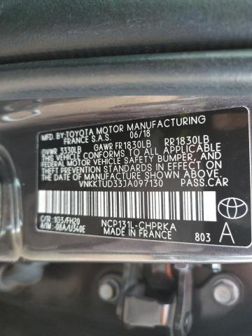 Photo 11 VIN: VNKKTUD33JA097130 - TOYOTA YARIS 