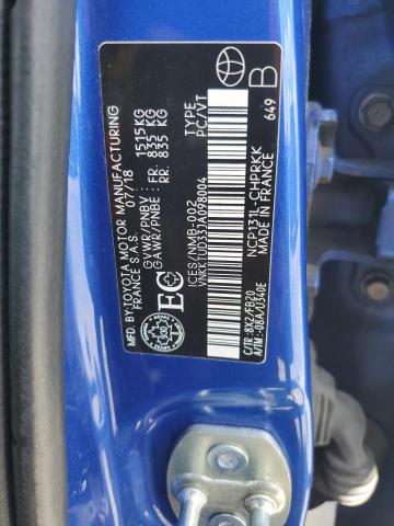 Photo 11 VIN: VNKKTUD33JA098004 - TOYOTA YARIS L 