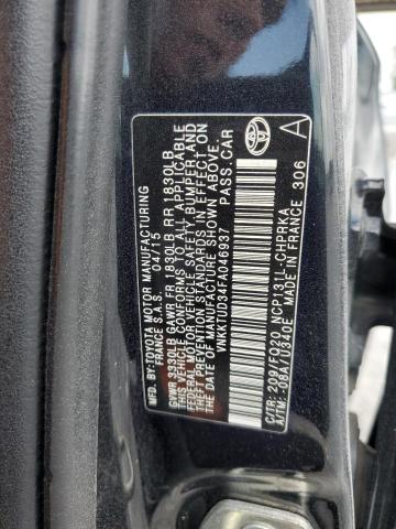 Photo 11 VIN: VNKKTUD34FA046937 - TOYOTA YARIS 