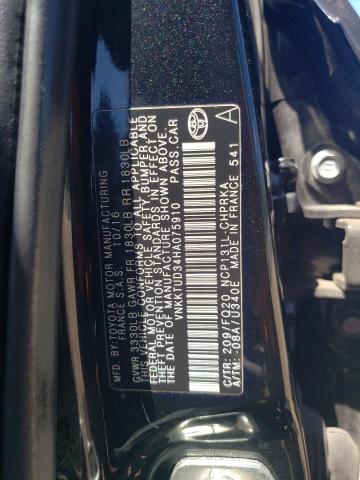 Photo 11 VIN: VNKKTUD34HA075910 - TOYOTA YARIS 