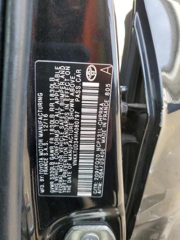 Photo 11 VIN: VNKKTUD34HA080797 - TOYOTA YARIS 