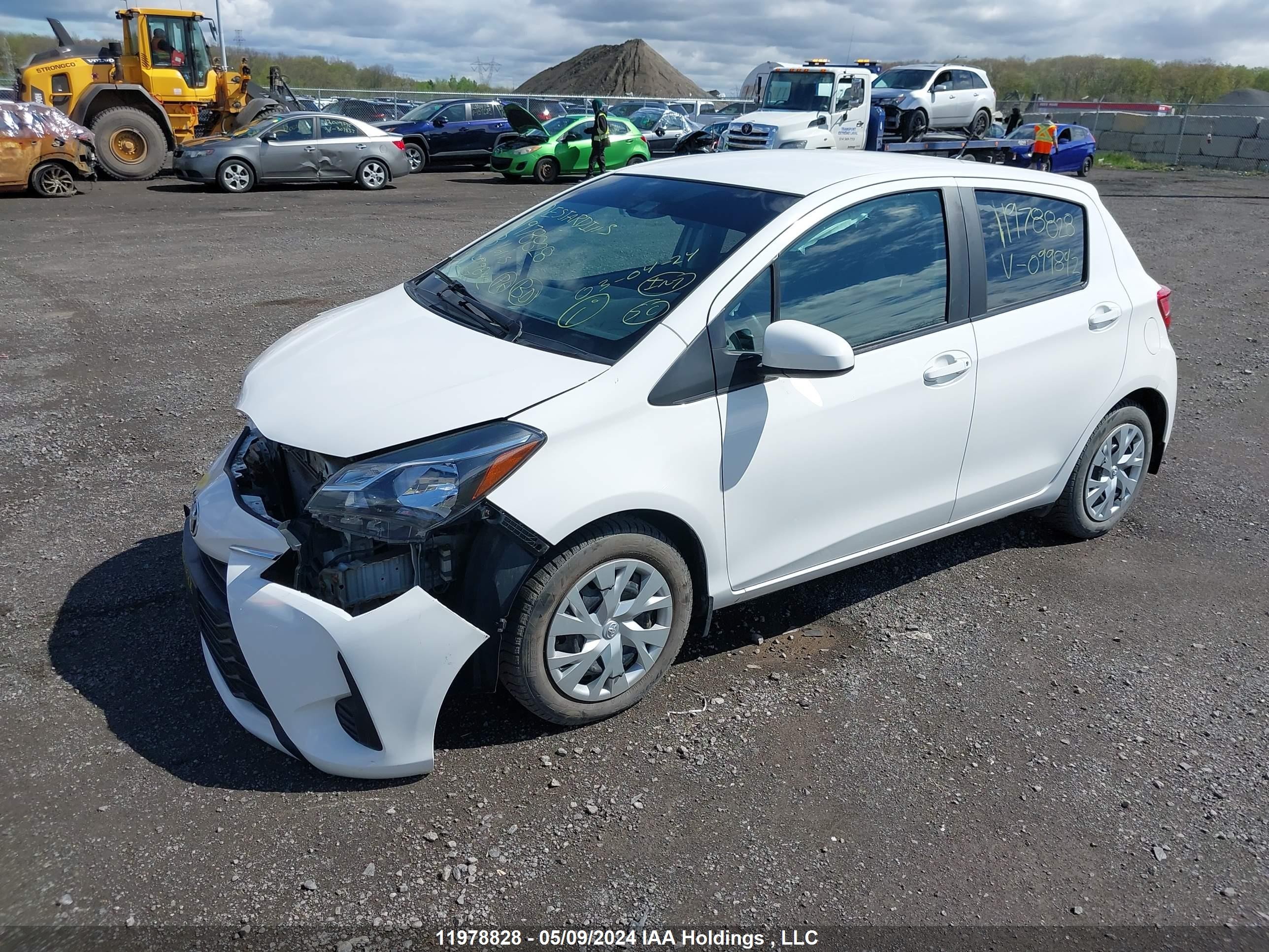 Photo 1 VIN: VNKKTUD34JA099842 - TOYOTA YARIS 