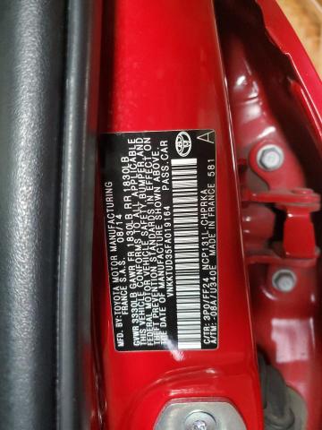 Photo 12 VIN: VNKKTUD35FA019164 - TOYOTA YARIS 