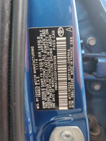 Photo 12 VIN: VNKKTUD35FA028298 - TOYOTA YARIS 